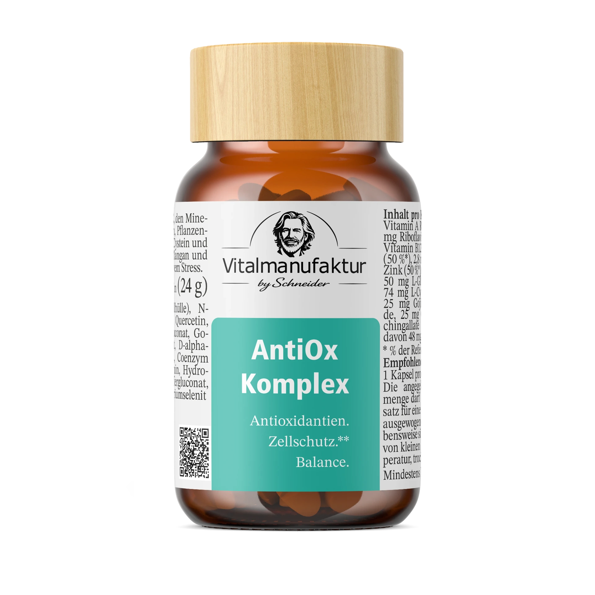 AntiOx Komplex - Natürliche Antioxidantien für umfassenden Zellschutz