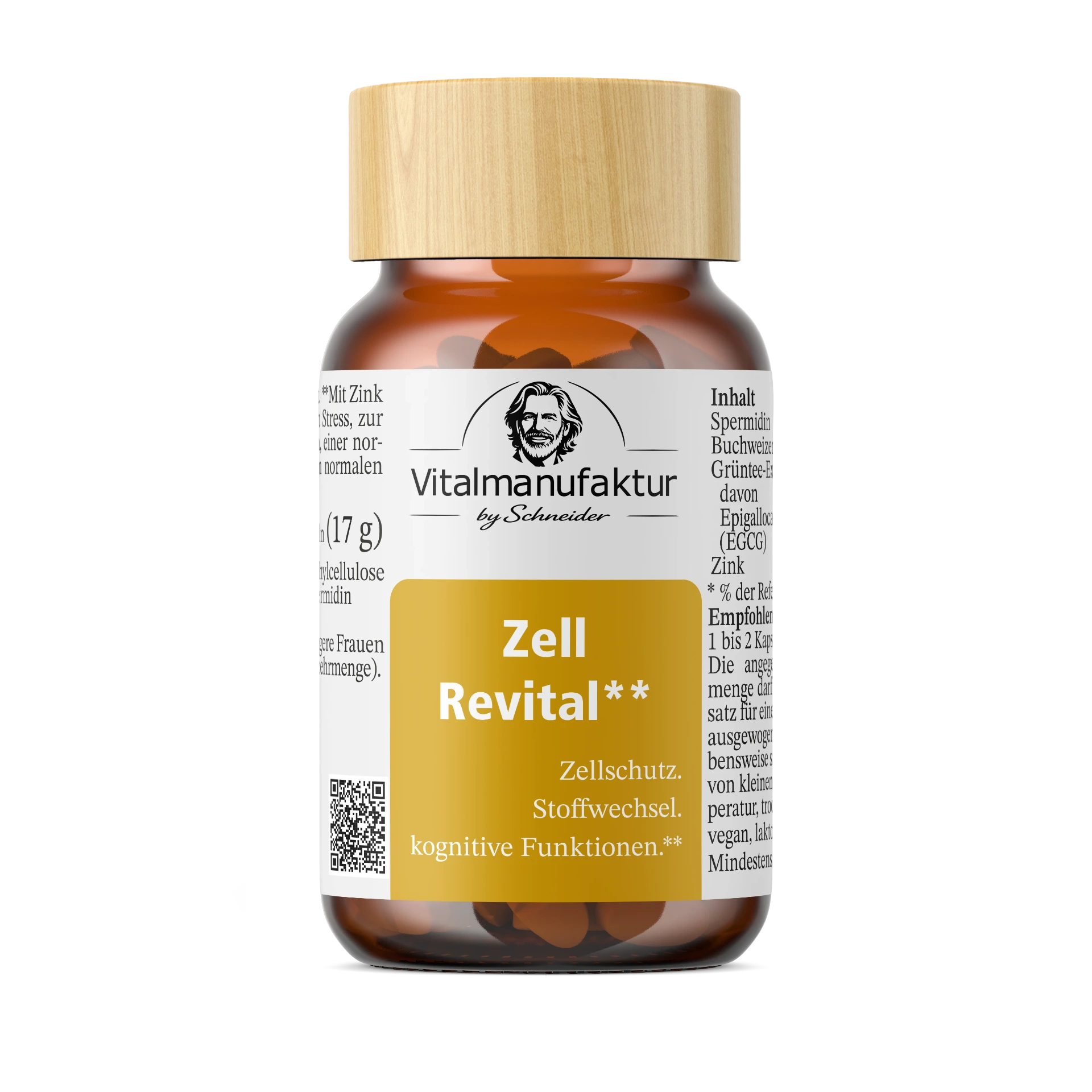 Zell Revital – Spermidin-Komplex mit Zink und Grüntee-Extrakt